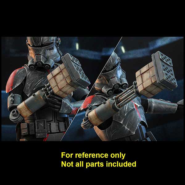 Jackhammer Arm - Hot Toys Echo Star Wars The Bad Batch tms042 5