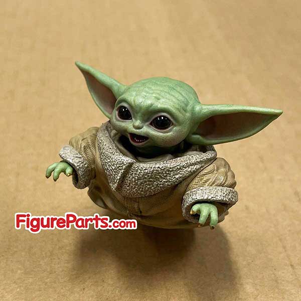 Grogu Open Mouth - Hot Toys Grogu Set tms043 - Star Wars The Mandalorian