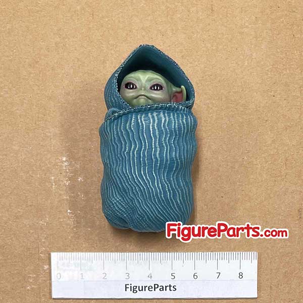 Wrapped Grogu - Hot Toys Grogu Set tms043 - Star Wars The Mandalorian