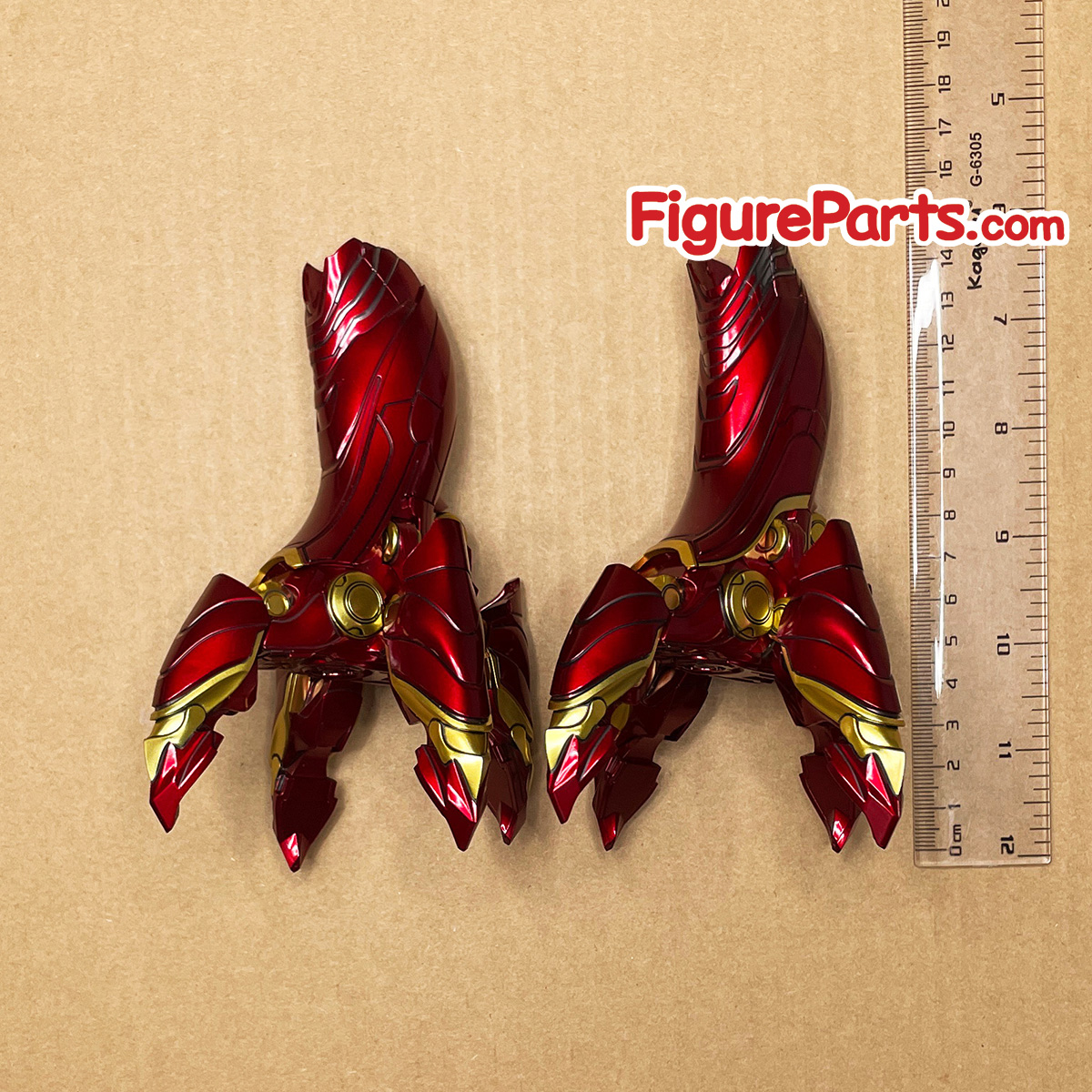Foot Clamps - Hot Toys Iron Man Mark L 50 Avengers Infinity War acs004 4