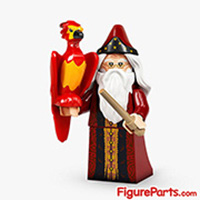 Albus Dumbledore Minifigure - Lego Collectible Minifigures Harry Potter Series 2 - 71028