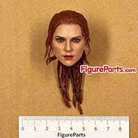 Head Sculpt - Black Widow - Hot Toys mms603 mms603b