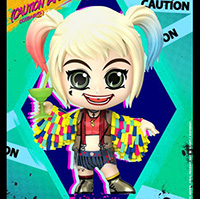 Harley Quinn Caution Tape Jacket Version Cosbaby - Birds of Prey - Hot Toys cosb701