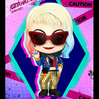 Harley Quinn Getaway Look Version Cosbaby - Birds of Prey - Hot Toys cosb702