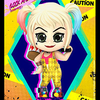 Harley Quinn Lock and Load Version Cosbaby - Birds of Prey - Hot Toys cosb700