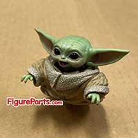 Grogu Open Mouth - Grogu Set - Star Wars The Mandalorian - Hot Toys tms043